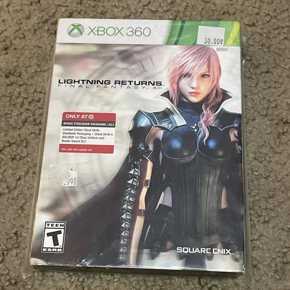 Final Fantasy XIII: Lightning Returns Steelbook Target Edition (Xbox 360) NEW